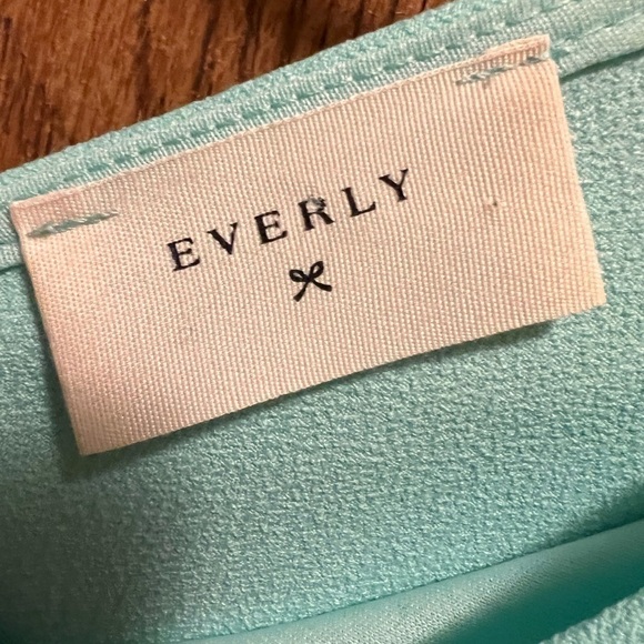 ANTHROPOLOGIE- Everly Sea foam green Sz Small - Picture 4 of 5